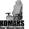 Gaming chair LORGAR CHA41, Ergonomic Gaming Chair Advanced, premium anti-stain fabric, Grey
