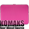 Bag TUCANO COLORE 2 SLEEVES FOR MacBook Pro 16/ MacBook Air 15/ Laptop 15.6, Fuchsia