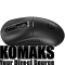 Gaming mouse LORGAR Gaming Mouse MSA10WR Advanced Wireless PixArt 3311 Black