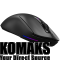 Gaming mouse LORGAR Gaming Mouse MSA10WR Advanced Wireless PixArt 3311 Black