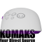 Gaming mouse LORGAR Gaming Mouse MSP81W Pro Wireless PixArt 3950 White