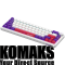 Gaming keyboard LORGAR Gaming Keyboard KBA41M Advanced Wired 65% White EN