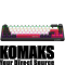 Gaming keyboard LORGAR Gaming Keyboard KBA41M Advanced Wired 65% Black EN