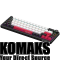 Gaming keyboard LORGAR Gaming Keyboard KBA41M Advanced Wired 65% Black EN