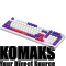 Gaming keyboard LORGAR Gaming Keyboard KBA4195 Advanced Wired White EN