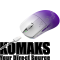 Gaming mouse LORGAR Gaming Mouse MSA21W Advanced Wireless PixArt 3315 White