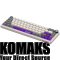 Gaming keyboard LORGAR Gaming Keyboard KBA41M Advanced Wired 65% Retro EN