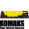 Gaming keyboard LORGAR Gaming Keyboard KBA41M Advanced Wired 65% Yellow EN