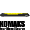 Gaming keyboard LORGAR Gaming Keyboard KBA41M Advanced Wired 65% Yellow EN