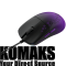 Gaming mouse LORGAR Gaming Mouse MSA21 Advanced Wired PixArt 3315 Black