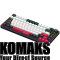 Gaming keyboard LORGAR Gaming Keyboard KBA4175 Advanced Wired 75% Black EN