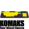 Gaming keyboard LORGAR Gaming Keyboard KBA4195 Advanced Wired Yellow EN