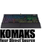 Keyboard CORSAIR K70 RGB MK.2, Black, RGB LED, Cherry MX Red 