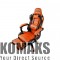 Gaming chair RAIDMAX DK709OG Black/Orange